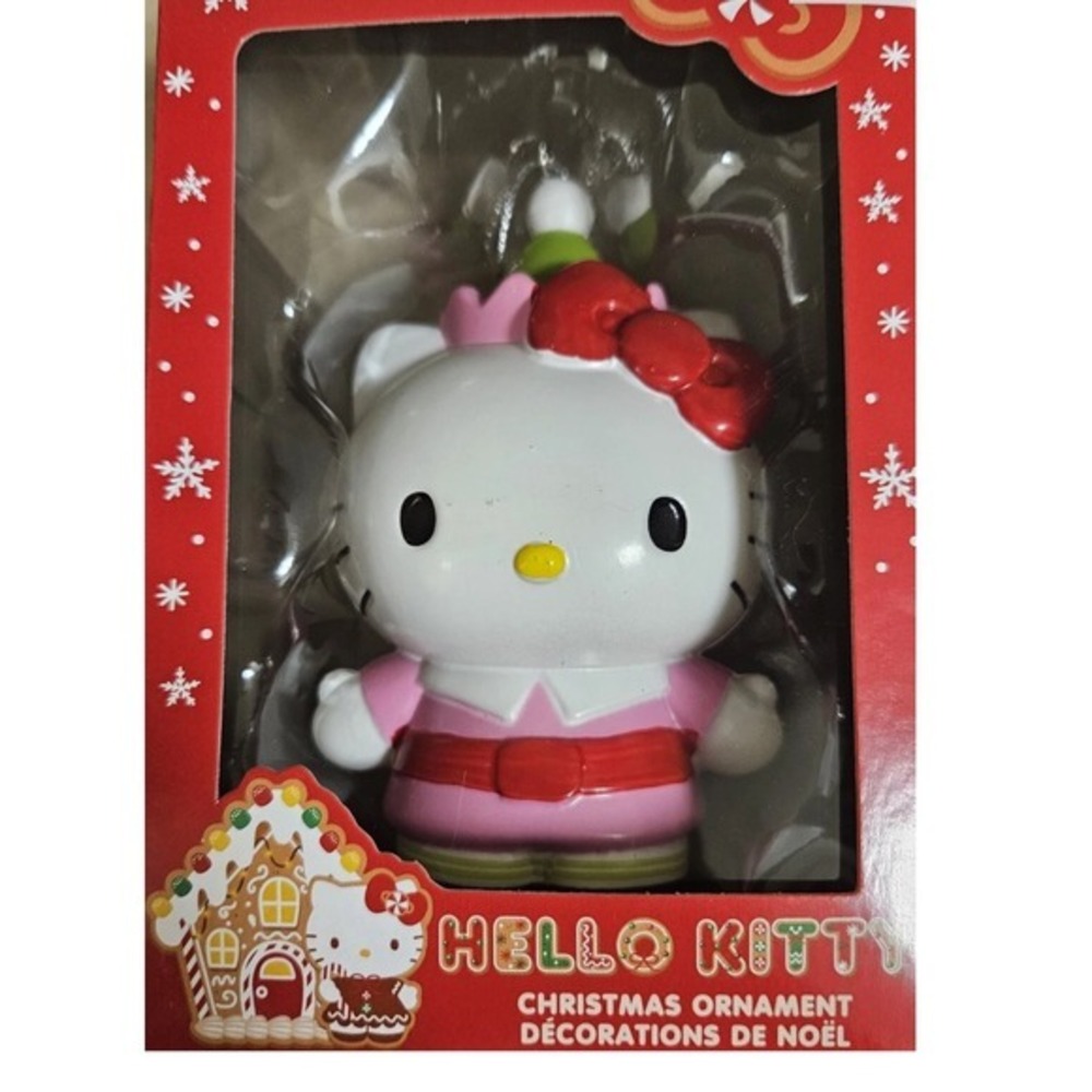 Hello Kitty Christmas‎ Ornament Elf Holiday Decor, Xmas Tree Decoration, New